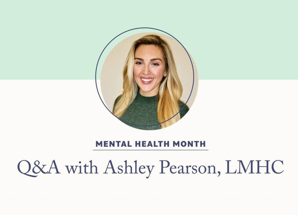 Q&A with Ashley Pearson, LMHC