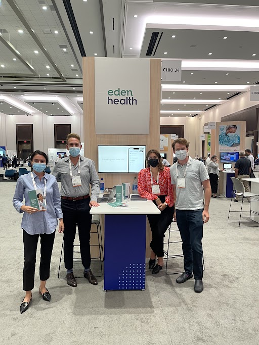 Eden Health team at the HIMSS conference